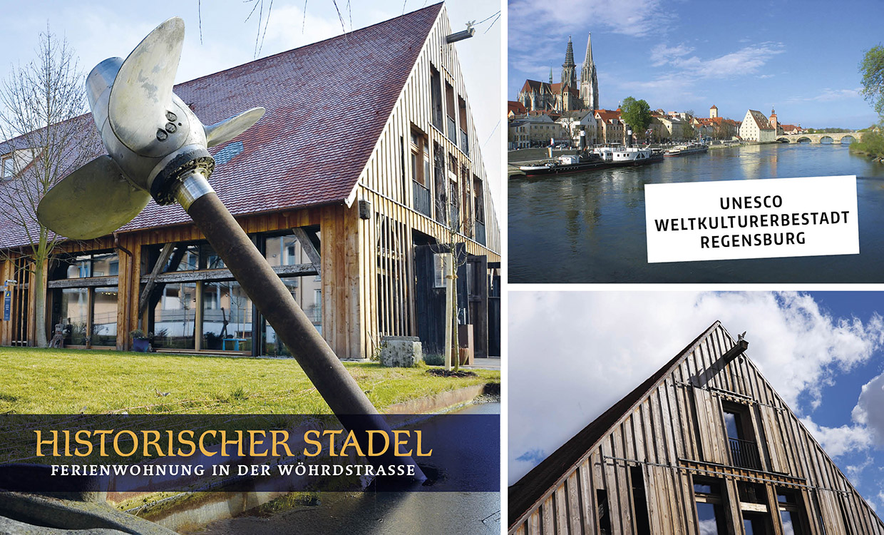 Ferienwohnung Welterbestadt Regensburg historischer Stadel